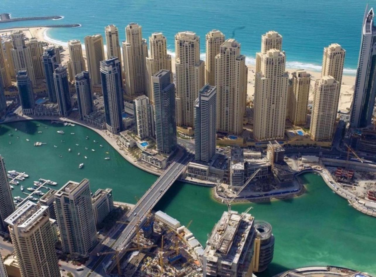Seaview Beach Hostel Jbr - Walk To Beach - Gym - Pool - Metro Station Dubai Eksteriør billede